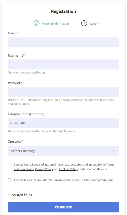 Fafabet.co.uk Code